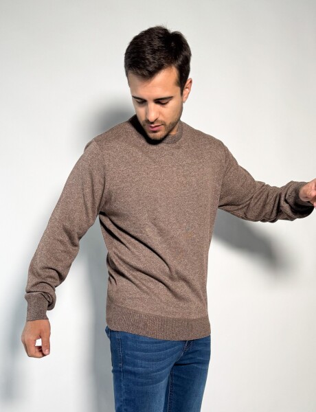 Sweater tejido Sigur Marron