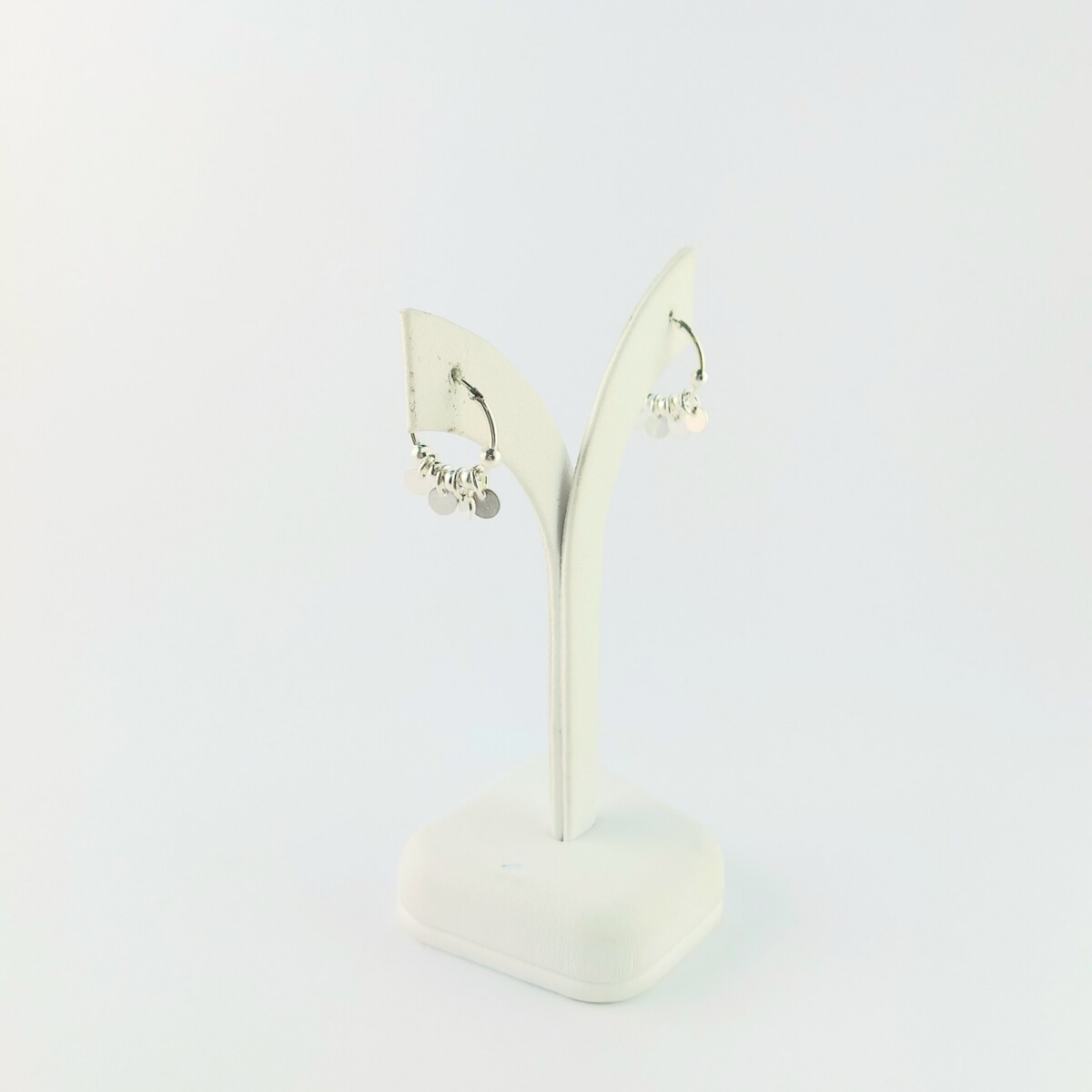 Par de aros de plata 925. 