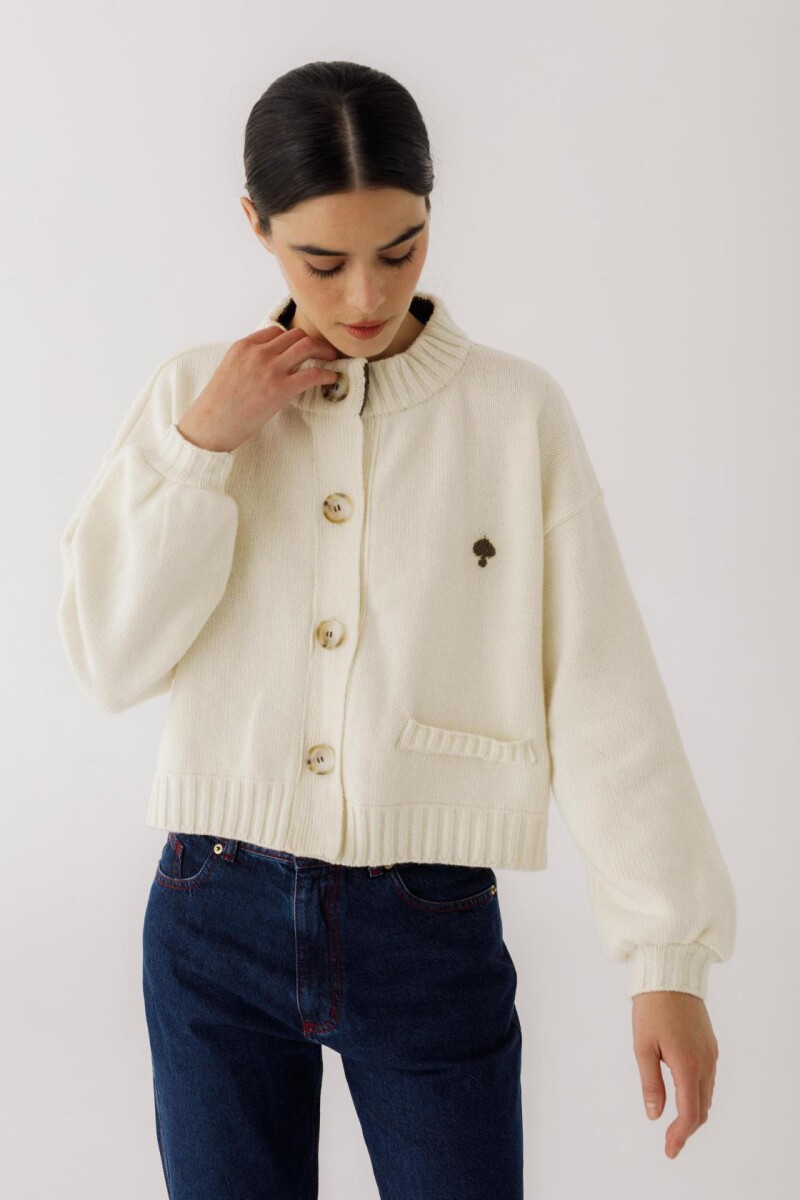 PRE VENTA Cardigan Terro Pick - Crudo 