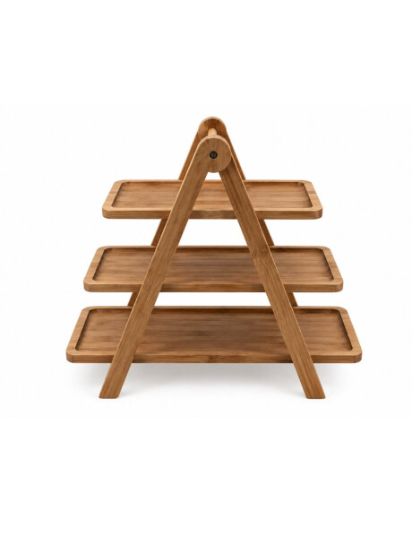 SOPORTE PLEGABLE P/SERVIR 3 NIVELES MADERA ACACIA NATURAL SOPORTE PLEGABLE P/SERVIR 3 NIVELES MADERA ACACIA NATURAL