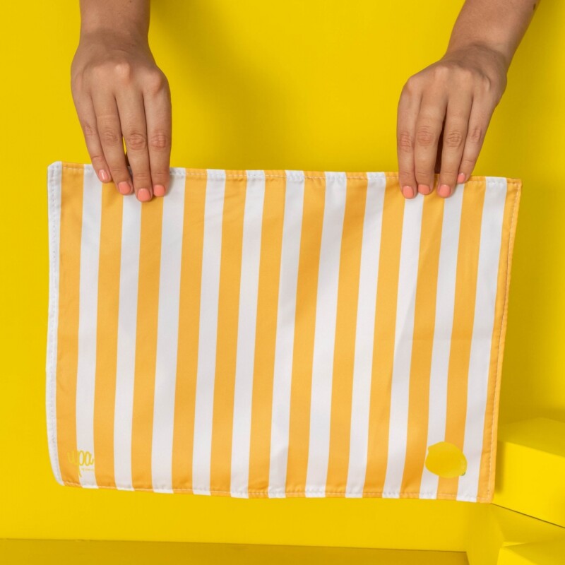 Individual impermeable Naranja Limón