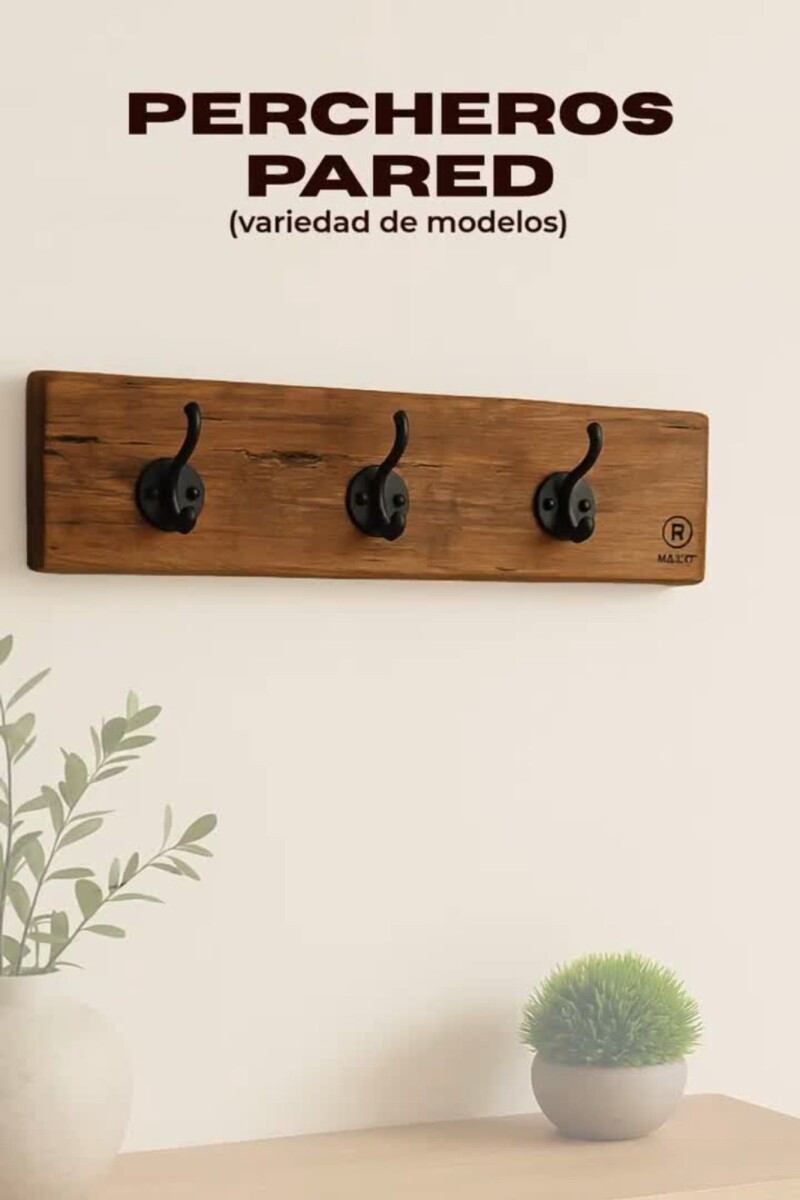 Perchero de pared 