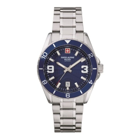 Reloj Swiss Alpine Military Sentinel 7073.1135 para hombre con correa de acero Reloj Swiss Alpine Military Sentinel 7073.1135 Para Hombre Con Correa De Acero