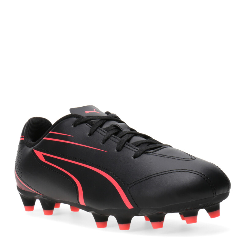 Championes Infantiles Puma Vitoria FG / AG Negro - Rojo