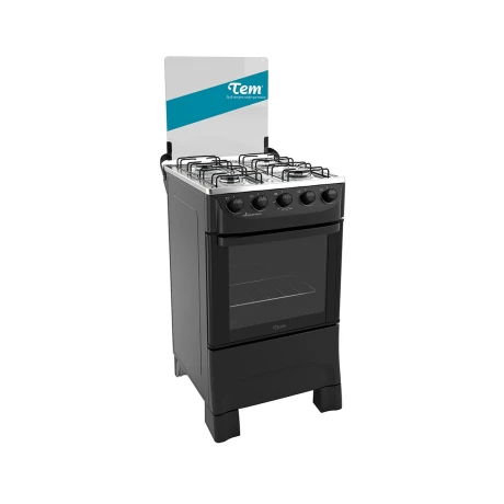 Cocina Tem Aniversario 4H Panel Ergonómico NEGRO