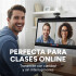 Cámara Web Cam Full HD 1080p USB 360 Micrófono Tripode 110Cm Color Plateado