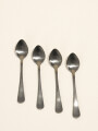 Cuchara Para Café Olivo Set 4 Un. Negro Color Unico