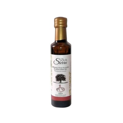 Aderezo a base de aceite de oliva de ajo 250ml De la Sierra Aceite Delasierra C/ajo 250ml