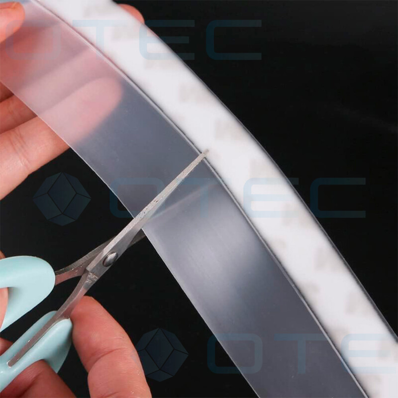 Cinta Burlete De 5m Autoadhesiva De Silicona Transparente Cinta Burlete De 5m Autoadhesiva De Silicona Transparente