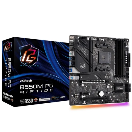 Motherboard Asrock B550M Pg Riptide DDR4 AM4 001