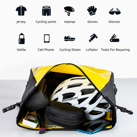 Alforja Para Bicicleta Rockbros 20L Impermeable 001