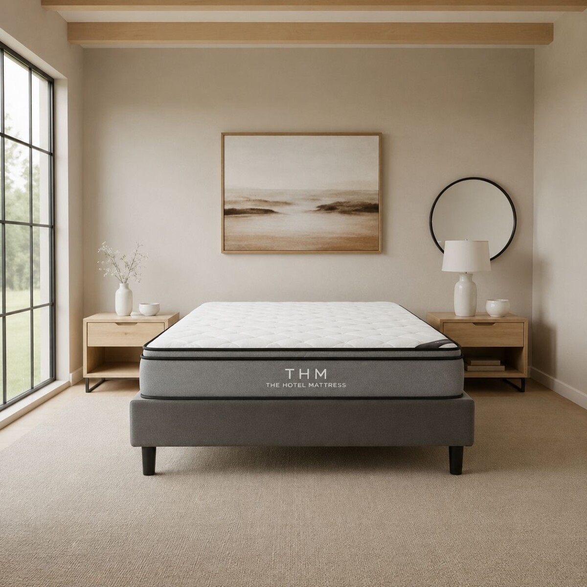 Sommier 2 Plazas HAMPTONS Ruthenium 