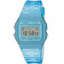 Reloj CASIO F91WS-2DF en Resina Celeste Esfera 38mm 0