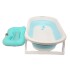 Bañito de Bebé Plegable Bañera Para Bebés con Baby Splash Color Azul Bañito de Bebé Plegable Bañera Para Bebés con Baby Splash Color Azul