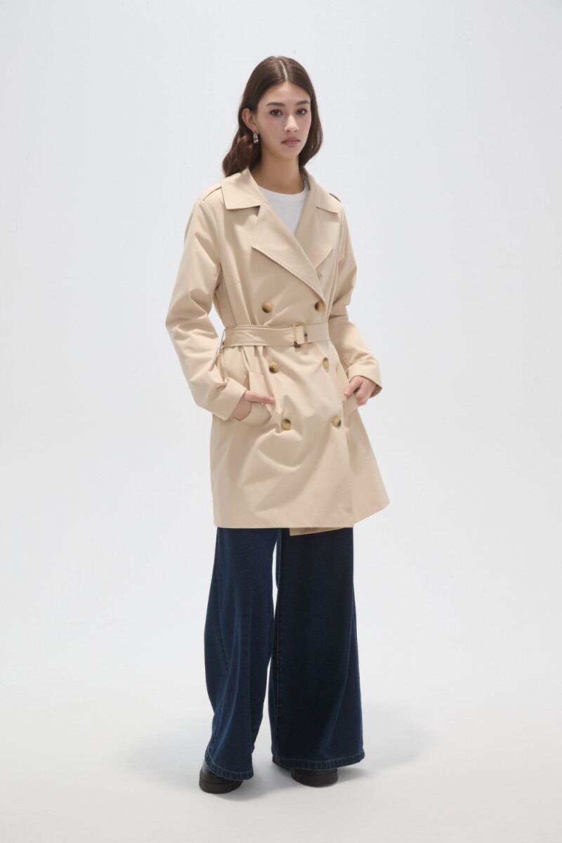 Trinchera Cyra - Beige 