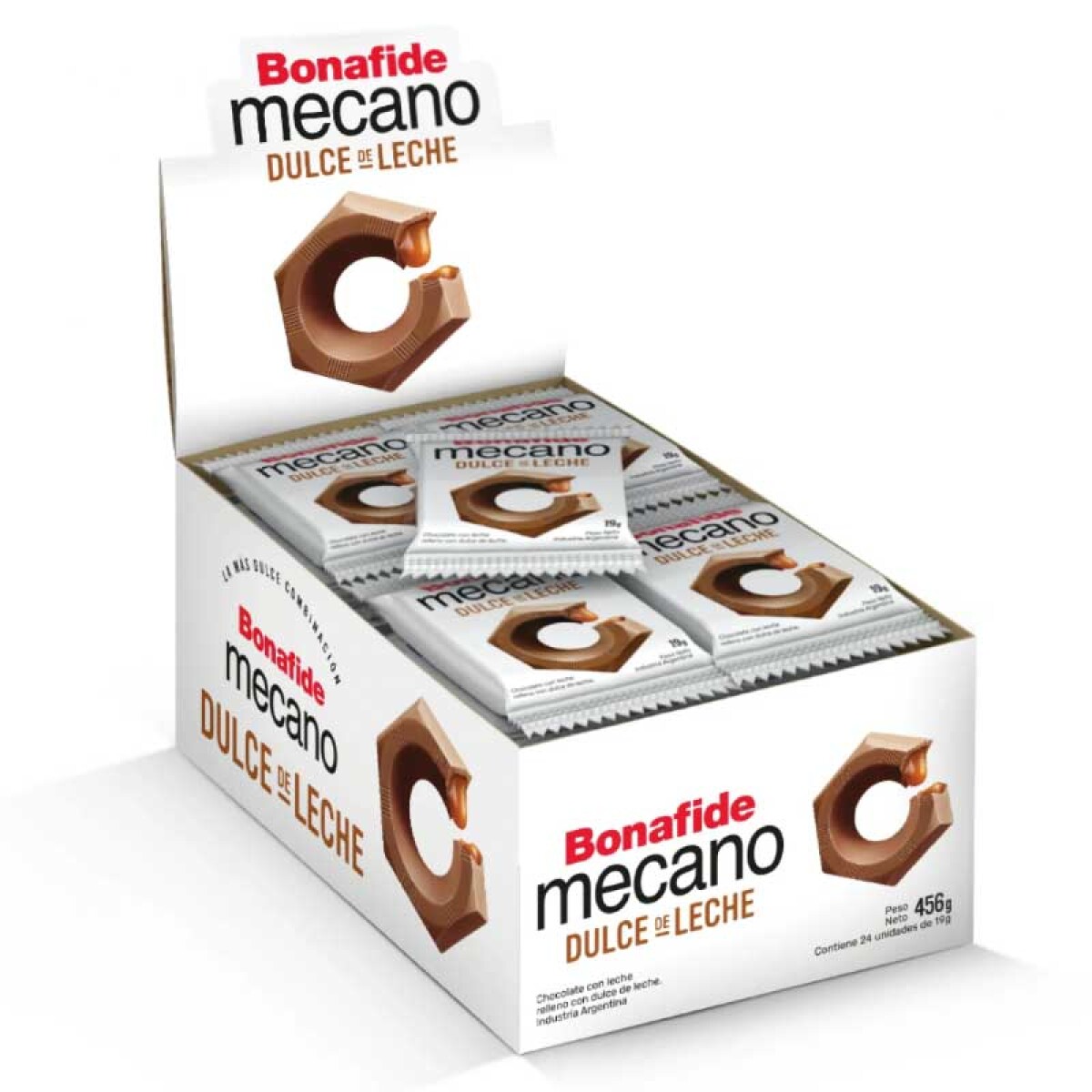 Chocolate MECANO Tuerca Display X 24 456grs 