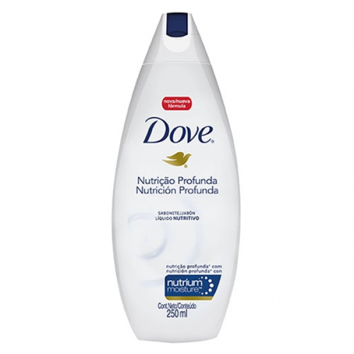 Jabón Dove Líquido Nutrición Profunda 250 Ml 