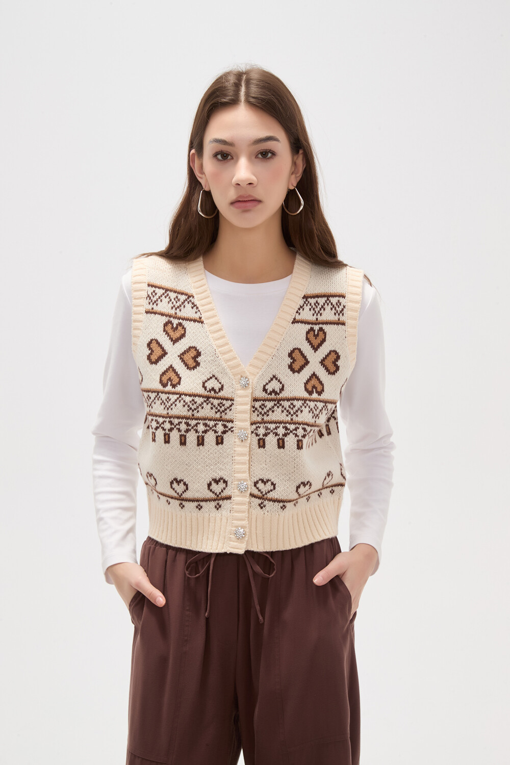 Chaleco Teshie Estampado 1