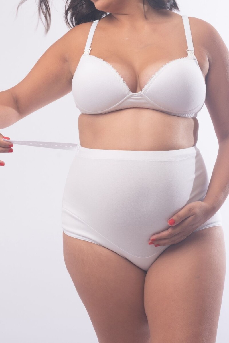 Bombacha Maternal Emilia - Blanco 