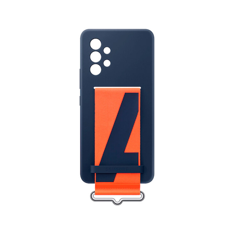 Silicone Cover con correa para Galaxy A53 Silicone Cover con correa para Galaxy A53