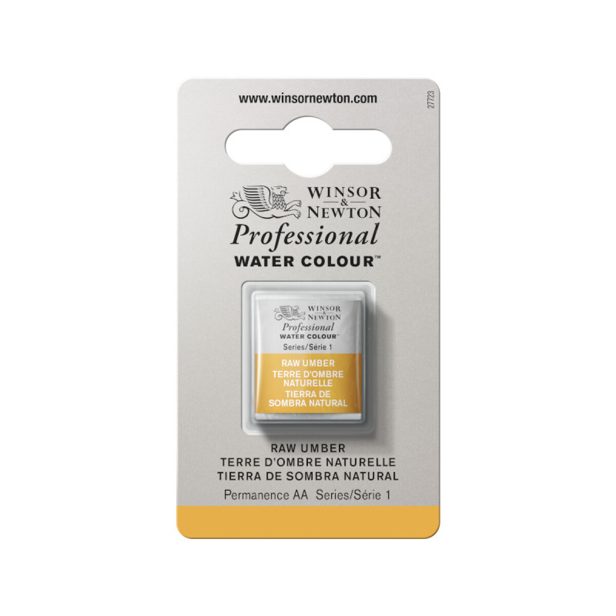 Acuarela profesiona Half Pan - Winsor & Newton - Tonos Tierra 