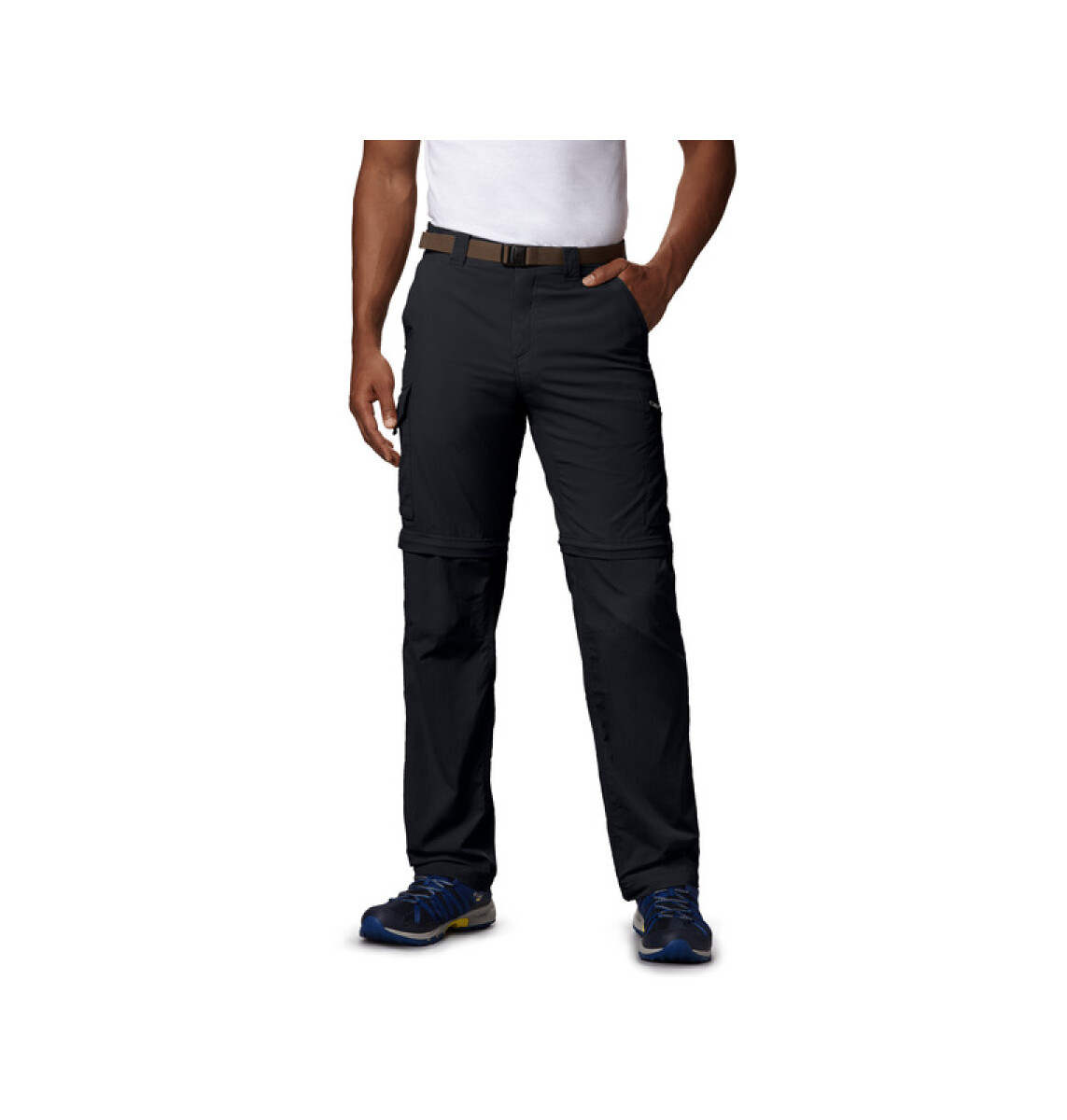 Pantalon Silver Ridge Convertible Hombre - BLACK 