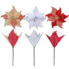 Flor artificial estrella federal 28 cms N/a