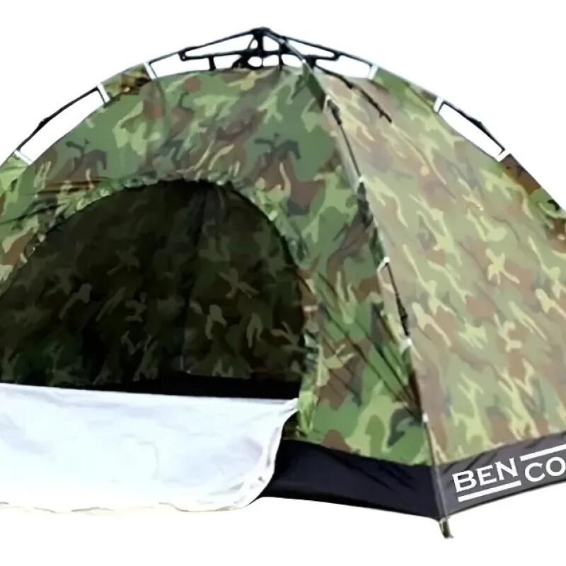 Carpa Auto armable Camuflada 4 Personas Impermeable Militar Camping Outdoor Con Bolso Carpa Auto armable Camuflada 4 Personas Impermeable Militar Camping Outdoor Con Bolso