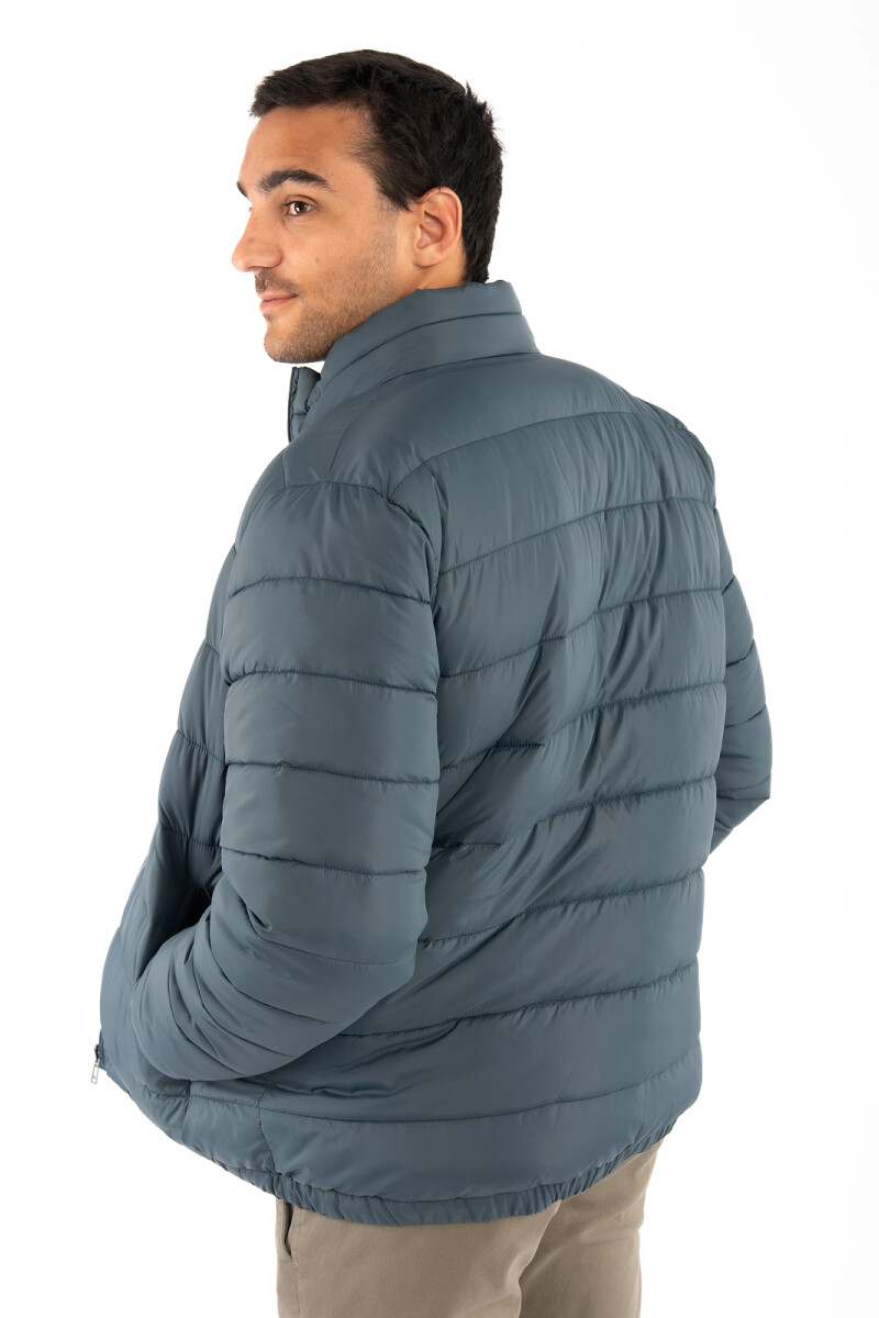 Campera Reversible Kevingston Azul - Celeste