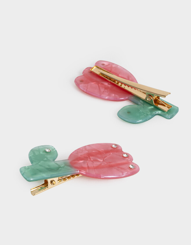 Piquitos Con flores Set De Piquitos De Flor - Rosa Claro