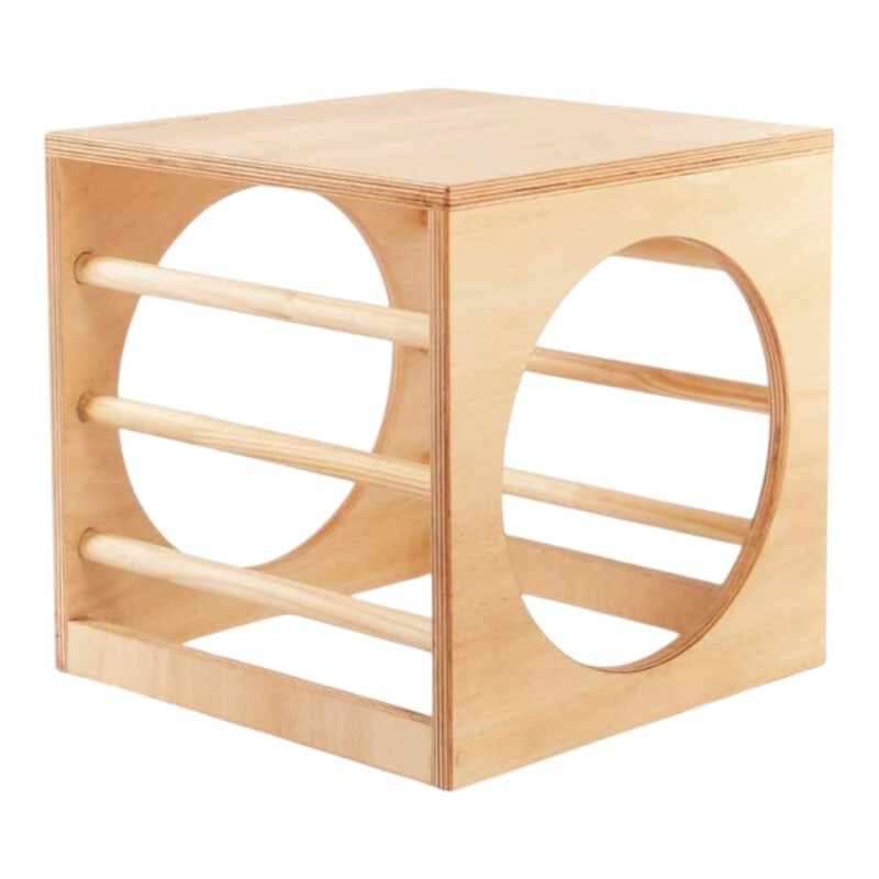 Cubo Pikler en Madera 43x42x42 cm Cubo Pikler en Madera 43x42x42 cm