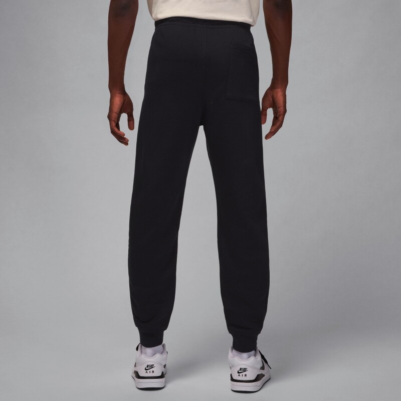 Pantalón Largo Jordan Brooklyn Fleece de Hombre Negro