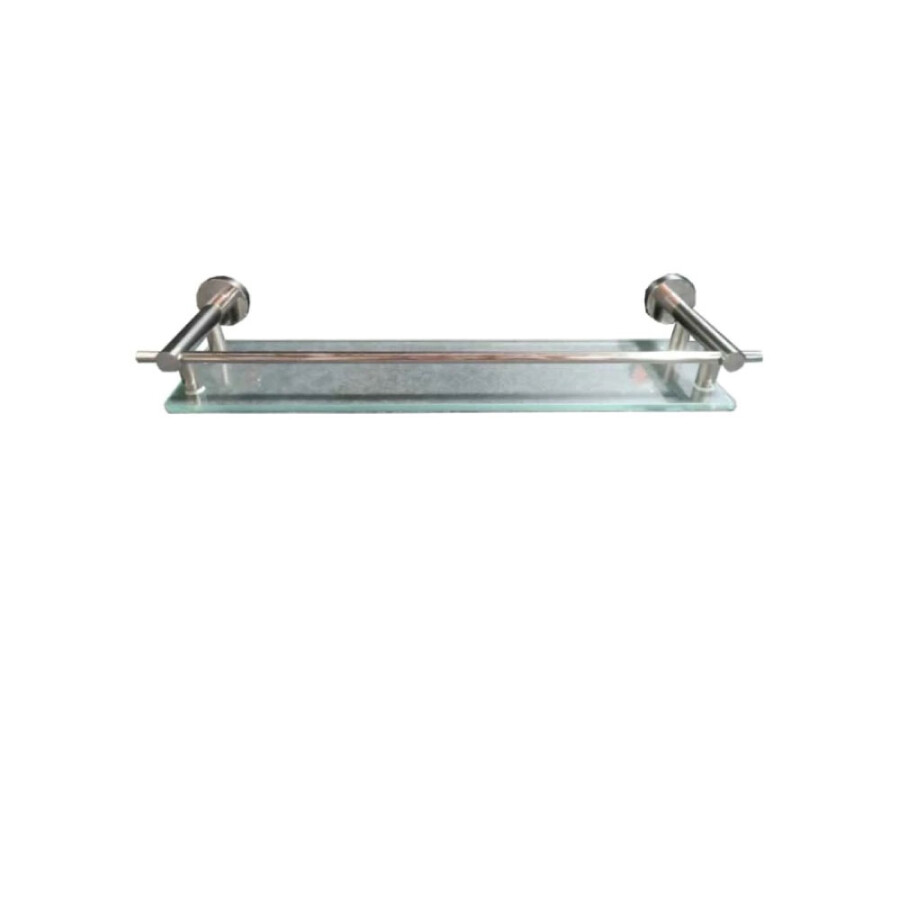 Repisa de Vidrio Cromado Linea Round Repisa de Vidrio Cromado Linea Round