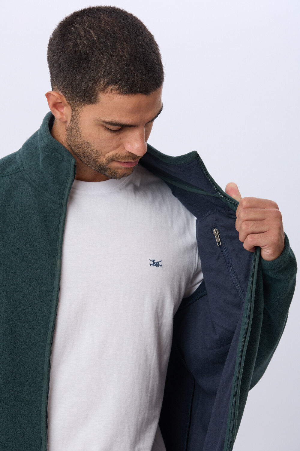 CAMPERA POLAR DE ABRIGO Verde