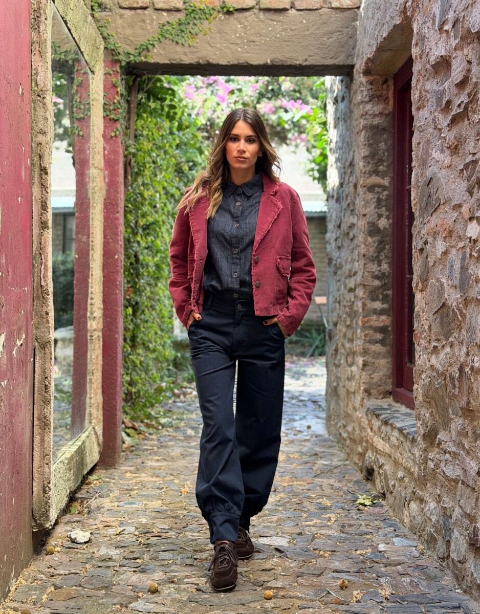 CHAQUETA PANA LENNON - MAGENTA 