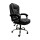 Silla Ejecutiva en cuero Lumax Modelo Miles Negro
