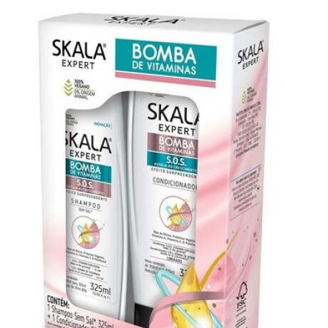 PACK SHAMPOO SKALA 325 ML + ACO 325 ML SOS BOMBA VITAMINAS PACK SHAMPOO SKALA 325 ML + ACO 325 ML SOS BOMBA VITAMINAS