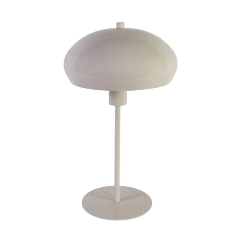 LAMPARA BLANCA P/MESA 38X22CM Unica