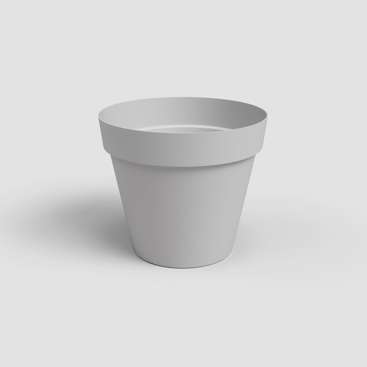 MACETA CAPRI POT 40 - GRIS CLARO 