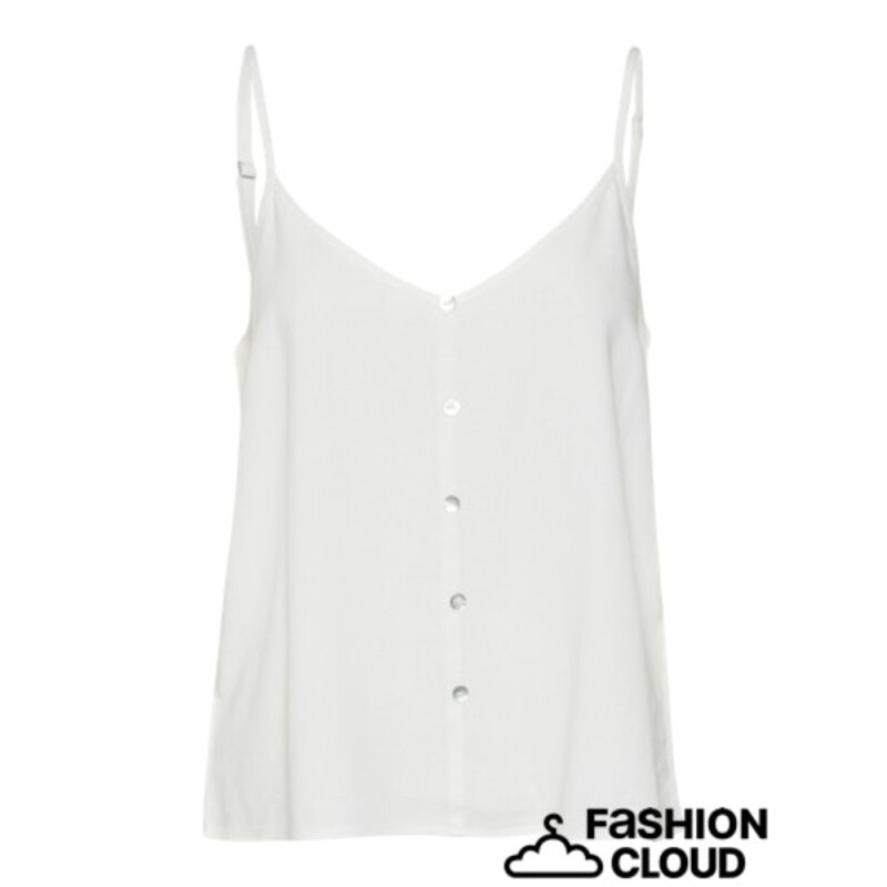 VMMYMILO SINGLET TOP WVN GA SNOW WHITE