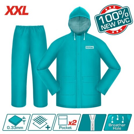 EQUIPO LLUVIA TOTAL TALLE XXL EQUIPO LLUVIA TOTAL TALLE XXL