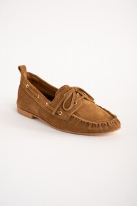 Mocasín Gamuza Camel