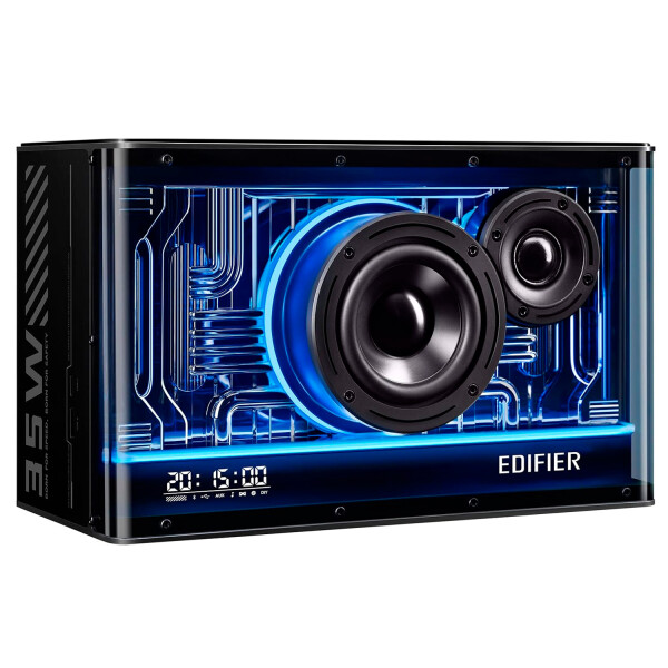 Parlante Edifier Qd35 Negro Bluetooth Rgb NEGRO