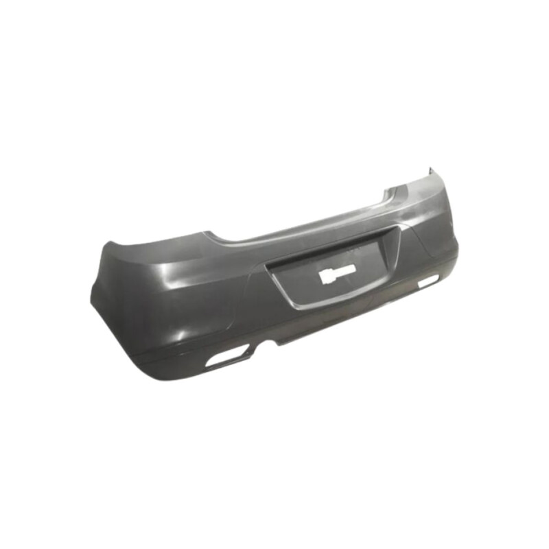 PARAGOLPE TRASERO NEGRO LISO CON AGUJERO INFERIOR Paragolpe Trasero Negro Liso Con Agujero Inferior