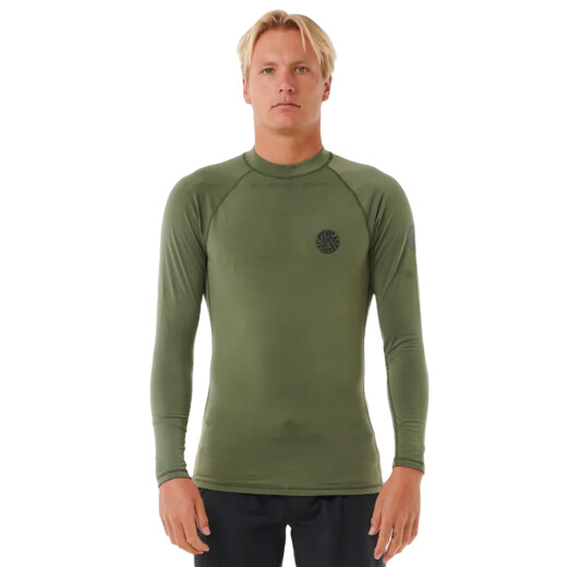 Lycra Rip Curl Icons Upf Brushed - Verde Lycra Rip Curl Icons Upf Brushed - Verde