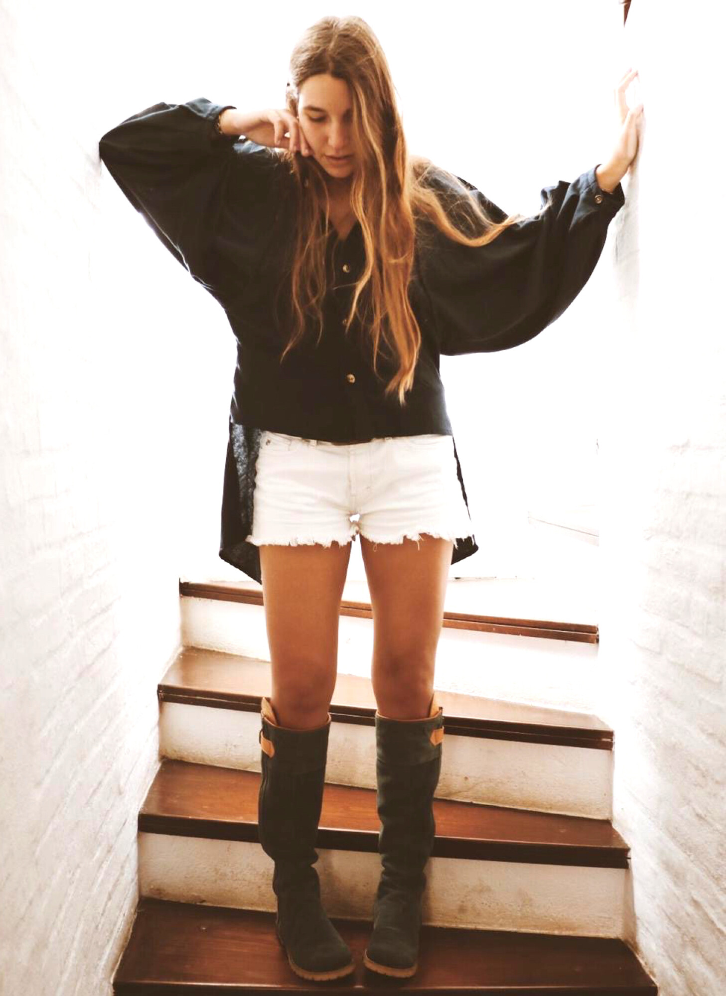 Cuatro Estaciones Gamuza Lisas Verde Musgo — Sierra Mora