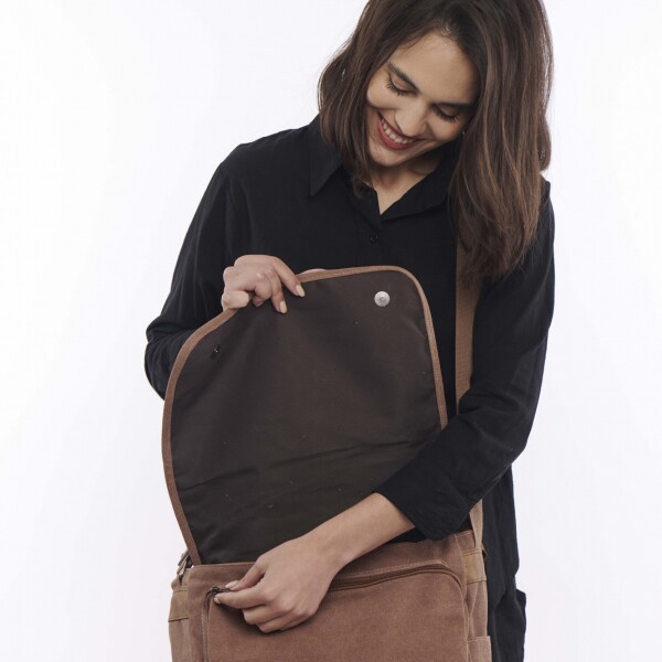 Morral portafolio Blumis Marron