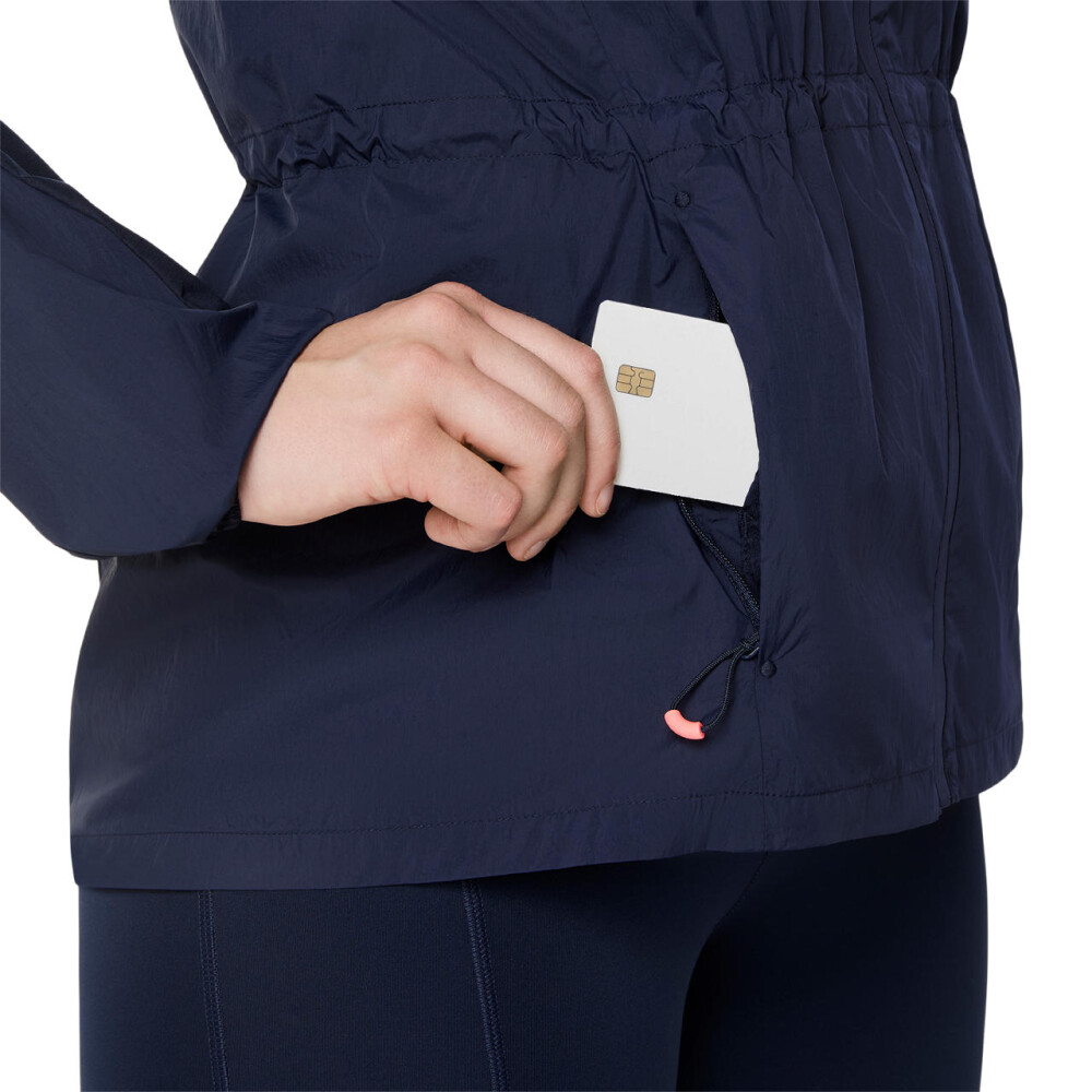Casacas Running Road Packable Jacket Mujer Midnight