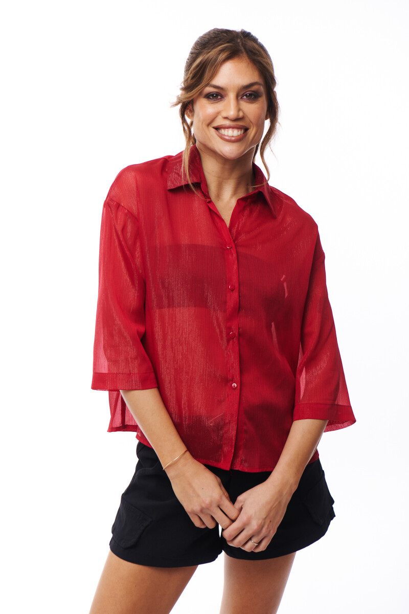 CAMISA ELINA ROJO