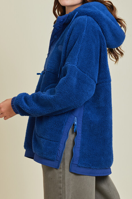 CANGURO S/C MERE ( SHERPA ) RUSTY Azul